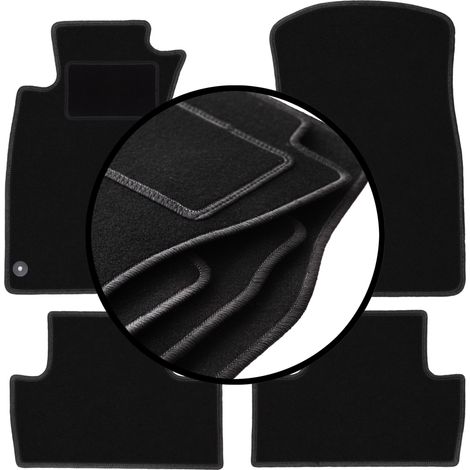 Komplettset Veloursmatten für: Lexus IS II 4WD Limousine (2005-2013)