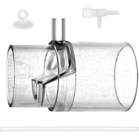 XIAOXIAOYU Pompe à oxygène pour poisson Pompe à air sans électricité pour aquarium, accessoires de filtre améliore la qualité de l'eau pour étang et habitat (1/5)