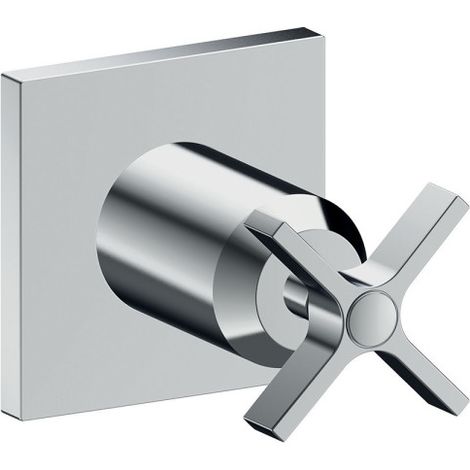 Façade externe cross road pour robinet d'arret chrome - CRISTINA ONDYNA CR71051