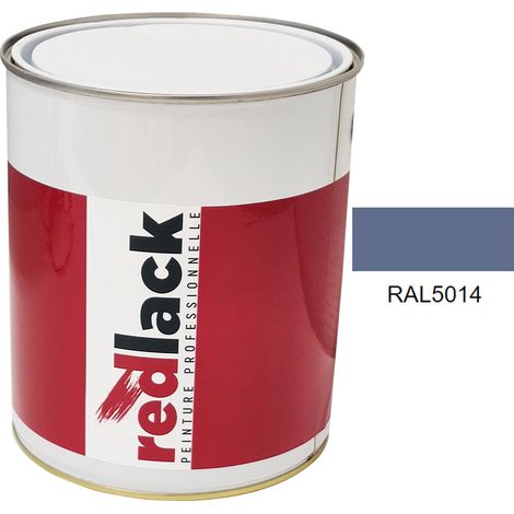 Bidon 3L Peinture – RAL 5014 – Bleu pigeon – Satiné – multisupport – Redlack