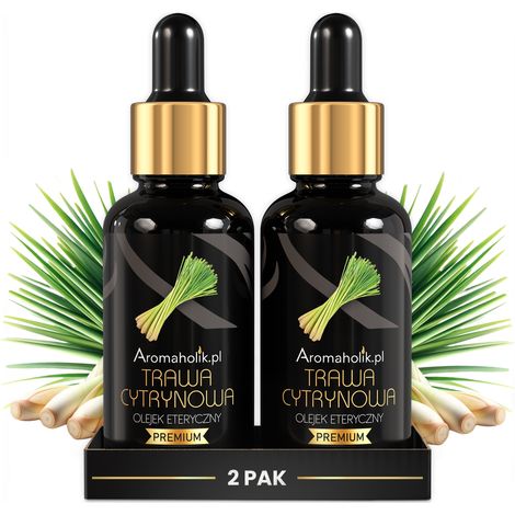 Oli essenziali naturali di citronella Aromaholik 2 x 30 ml