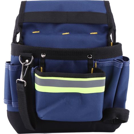 Electrician Waist Bag Tool Holder Convenient Work Organizer Pouch with Belt