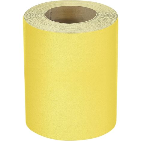 Papier abrasif rouleau 93 mm x 5 m P80 auto-aggrippant - Compatible avec ponceuses pour bois dur, tendre, peinture, mastic et plastique rouleau P80 haute performance auto-aggrippant (1/5)