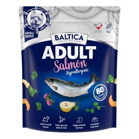 Saumon BALTICA EXCELLENT Adulte Hypoallergénique XS/S 1 kg (1/2)