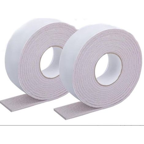 Bandes anti-humidité pour fenêtres - 2 pièces - Bandes de régulation d'humidité anti-condensation - Plaque absorbante de verre auto-adhésive - Feutre d'absorption d'humidité réutilisable - 3 cm 200 c (1/5)