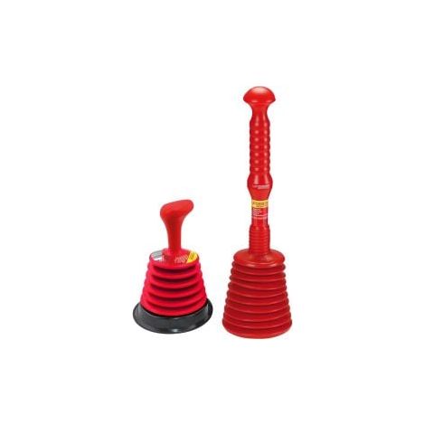 ROTHENBERGER Industrial  2 x  desatascadores: 1  x RoPü  Mini para  lavabos y  duchas   1 x  RoPü Maxi  para inodoros   desatascador   limpiador  de desagües  para eliminar  obstrucciones en  tuberías (1/3)
