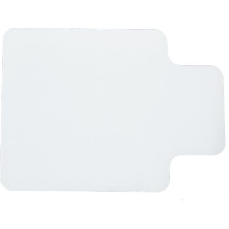 Tapis De Roulement Pour Chaise - En PVC Transparent - Antidérapant - Pour Moquette - 90 X 137 Cm - 1 Pièce (1/5)
