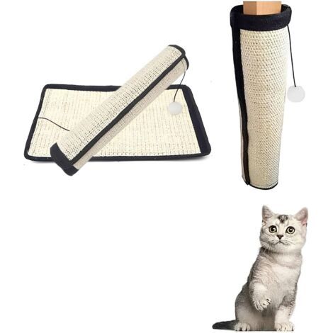 Sollbry Cat Scratcher Lot de 2 Protections de Meubles Anti-Rayures pour Pieds de Table, canapé Anti-Rayures pour protéger Les Meubles, également pour Chiens et Chats (1/5)
