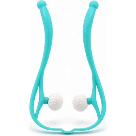 Rullo massaggiante per il collo – Sollievo efficace da crampi e dolori muscolari al collo – Rullo manuale per il collo (1/5)