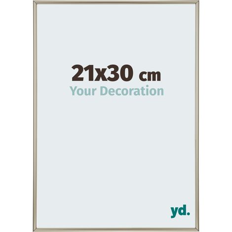 yd. - Cadre photo 21x30 - Champagne - Plastique - Annecy