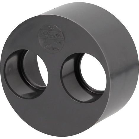 NICOLL Tampon réduction double HOMETECH Mâle Femelle Femelle Ø100x40x40 (1/4)