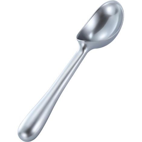 Cuillère à Creuser en Alliage de Zinc Argenté, pour Desserts et Fruits (1/5)