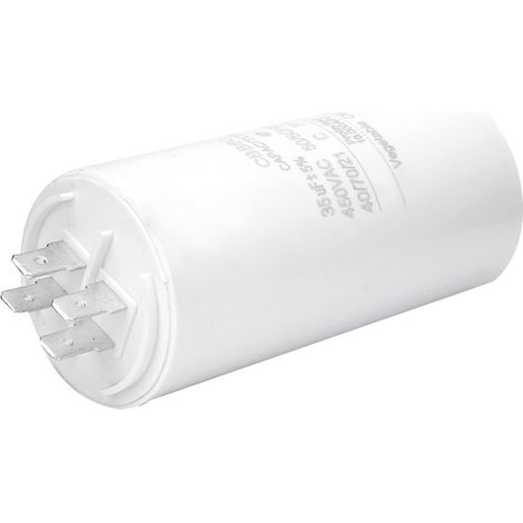 Condensateur de démarrage moteur CBB60 450V 35uf avec écrou à vis pour machine à laver