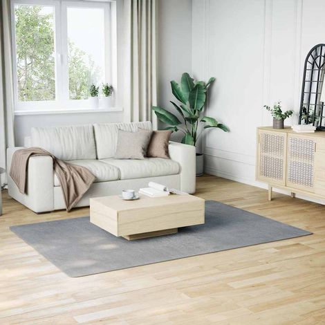 Tapis Shaggy-Tapis de salon-Tapis Chambre doux lavable 160x230 cm Antidérapant Gris 270043 (1/5)