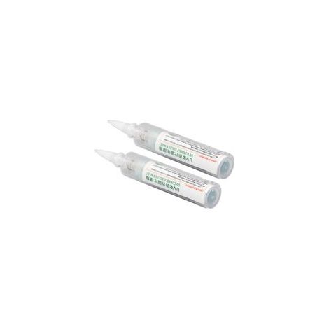 2 pièces d'encre de résine sécurisante pour circuits imprimés (PCB), polymérisation UV, peinture de réparation BGA, matériel de soudage, verte (1/5)