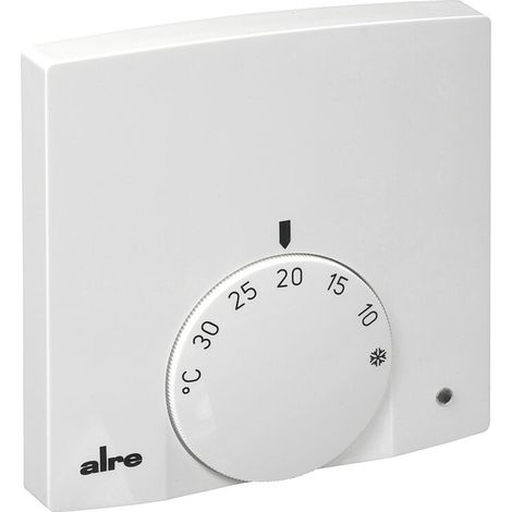 Régulateur de température ambiante en saillie super-plat blanc pur RTBSB-201.034