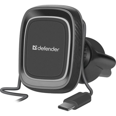Supporto per smartphone da auto Defender CH-129, compatibile con telefono, navigatore, magnetico, per bocchetta dell'aria, rotazione a 360°. (1/5)