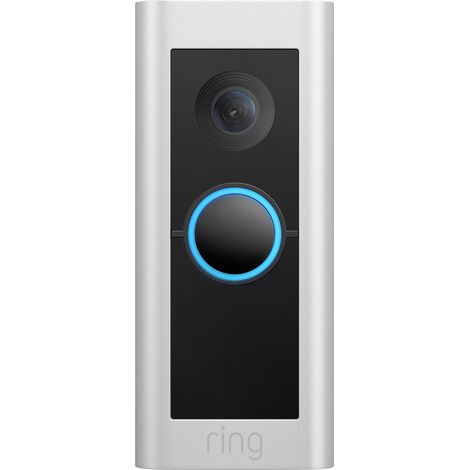 ring 8VRCPZ-0EU0 IP-Video-Türsprechanlage Video Doorbell Pro 2 WLAN Außeneinheit Nickel (matt) (1/5)