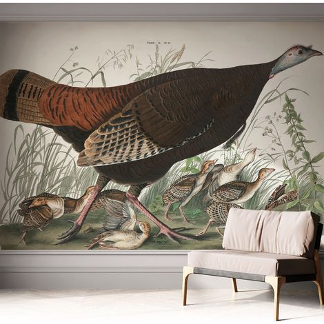Fototapete Selbstklebend - Büro Wandgestaltung - Wanddekoration Wohnzimmer Natürliche Harmonie 312x219 cm (1/5)