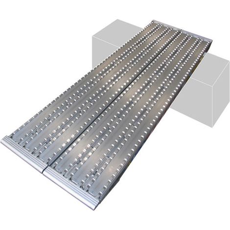 Rampa di 1.00m - Alt. raggiungibile 300mm - Portata max a coppia in base al passo: 1.00m:50000kg - Prezzo unitario - M130F/450/1000