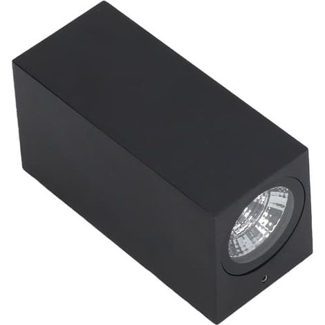 Applique murale double tête étanche en aluminium, 12 W, éclairage vers le haut et vers le bas, style moderne, pour extérieur, 85-265 V, lumière blanche. (1/5)