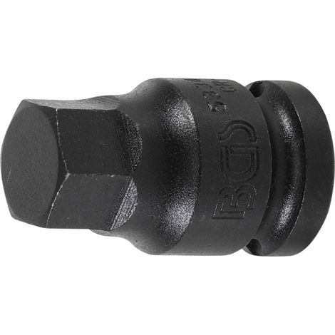 BGS 5334-H17 PUNTA DE VASO DE IMPACTO, ENTRADA 12.5 MM (1/2''), HEXÁGONO INTERIOR 17 MM
