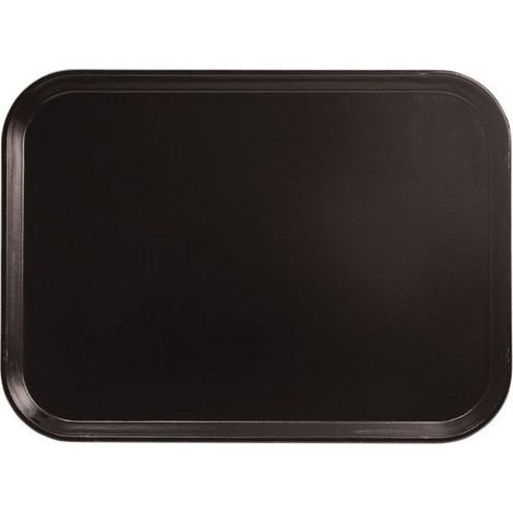 Plateau en fibre de verre (L)457 x (P)355 mm, noir