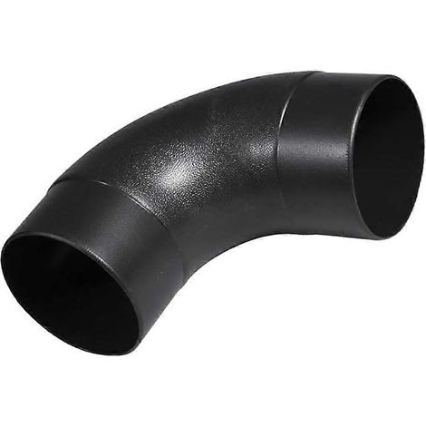 Coude à 90 degrés de 4 pouces - Connecteur de collecteur de poussière à angle droit en plastique ABS (1/5)