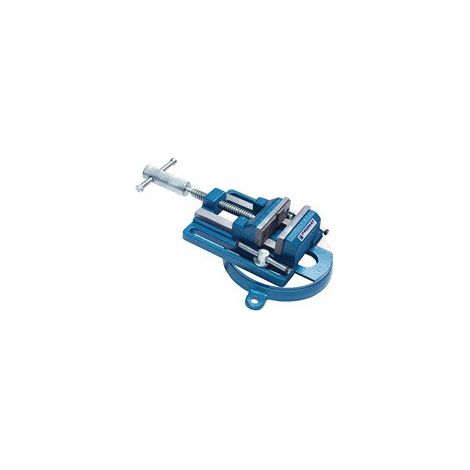 Morsa per trapano larghezza ganasce 100 mm con larghezza di serraggio tavola rotante 100 mm PROMAT
