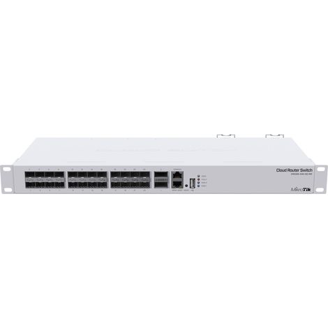 MikroTik CRS326-24S+2Q+RM – Schneller L3 640 Gbit/s Netzwerk-Switch (1/5)