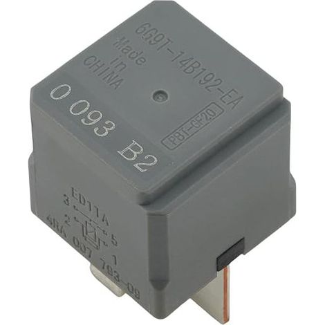 6G9T-14B192-EA 12VDC 4RA007793-09 4 Pin SPST Quick Connect Automotive Power Relay