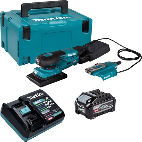 Makita BO 005 CGZ Lijadora orbital sin cable 40 V máx. 80 x 130 mm 3,0 mm carrera Sin escobillas Solo - sin batería, sin cargador (1/5)