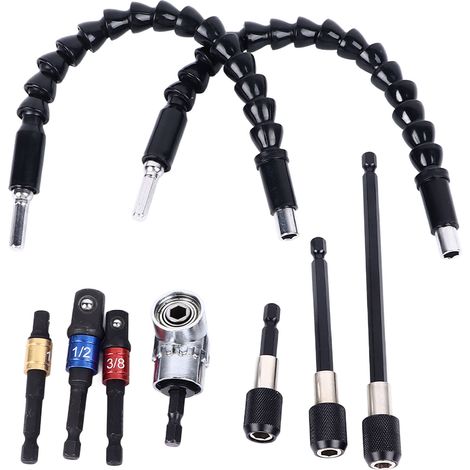 Multifunktionales Schnellkupplungs-Bohrerverlängerungsset und flexibler Universal-Bohrerhalter für Auto- und Heimwerkerreparaturen (1/5)