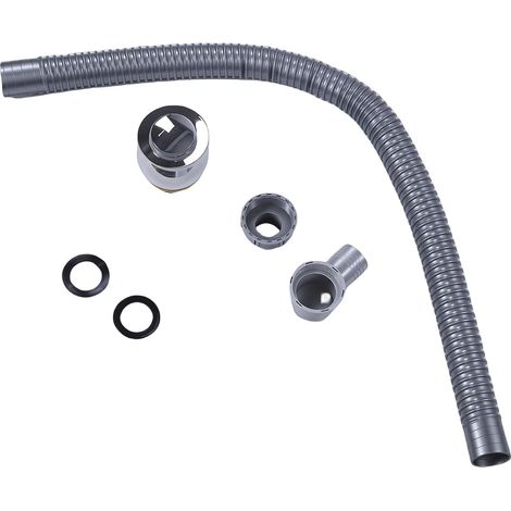 Campervan Sink Connection Pipe Kit, with Straight Drainage System and Watertight Hose Clamps, Compatible with Campervan Bathtub Plumbing (1/5)
