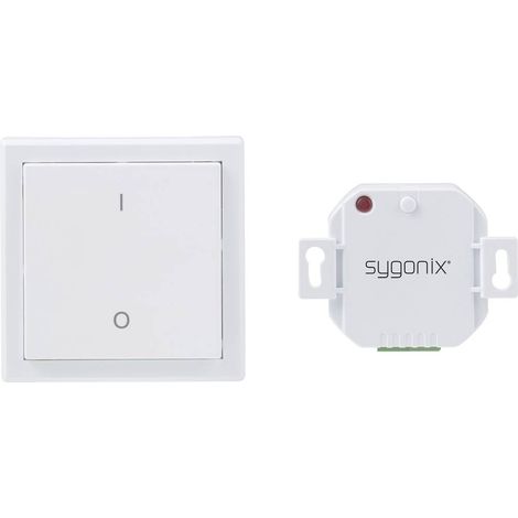RSL Set di interruttori montaggio superficiale, Ad incasso Potenza di commutazione (max) 2000 W Raggio di azione Max. ( (1/3)
