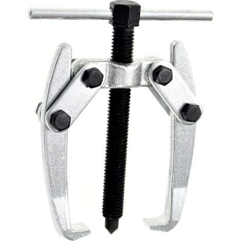 Extracteur de Roulement d'Engrenage à Deux Mâchoires 60mm, Outil de Retrait d'Extracteur de Roulement d'Engrenage en Acier au Carbone pour Voiture Moto Réparation Automatique (1/4)