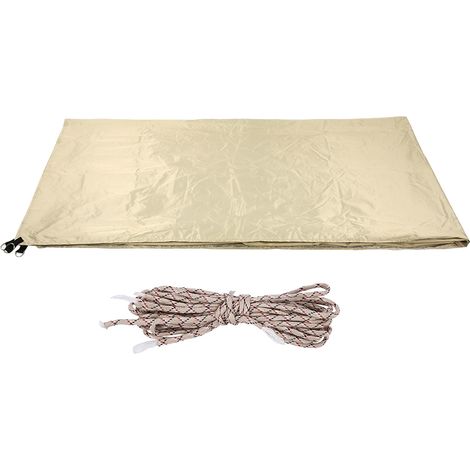 Voile d'ombrage imperméable 3.6x3.6m, protection UV anti-soleil, auvent extérieur pour terrasse jardin (1/5)