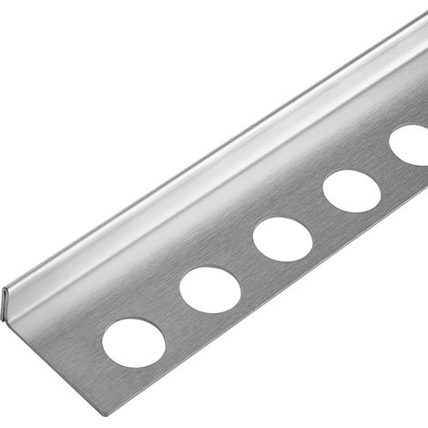 Balneo Profil latéral gauche incliné pour douche, au sol 120cm, acier inoxydable, finition inox, Pente de 1,5% (1/5)