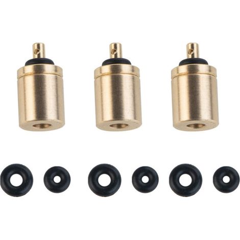 Lot de 3 adaptateurs de recharge de gaz pour cartouche- Pour réservoir de gaz butane - Réservoir de bouteille de réchaud - Pour camping, randonnée