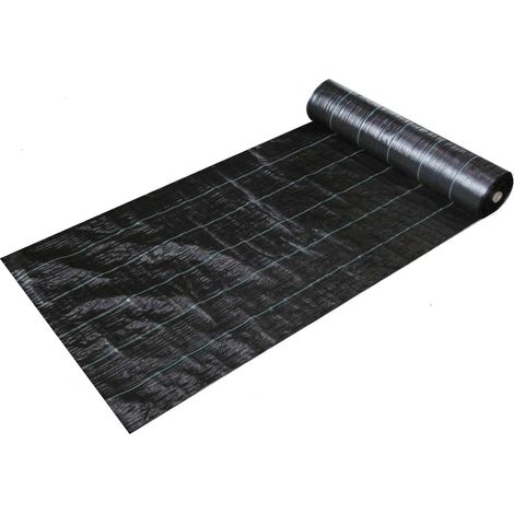 Randaco 1x10m Tela antihierbas para plantas y flores – Ideal para uso exterior