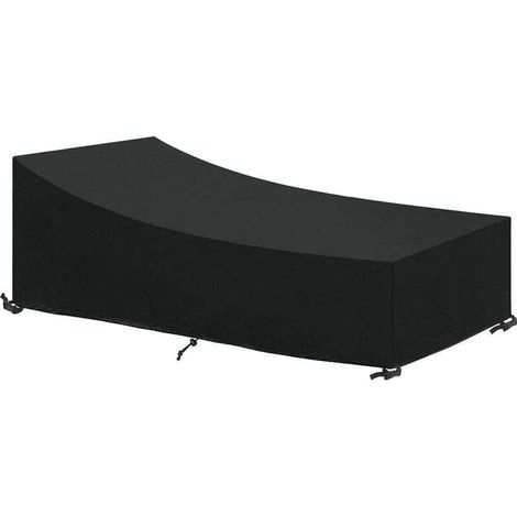 Housse Transat, Housse pour Chaise Longue Exterieur, Housse de Protection pour Transat de Jardin,210x75x80/40cm (1/4)