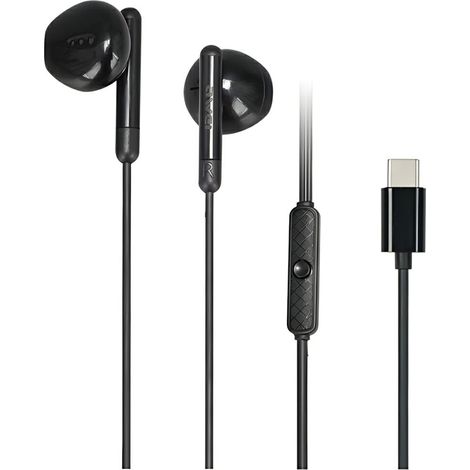 Auriculares estéreo USB-C AWEI PC-6T negros (1/5)