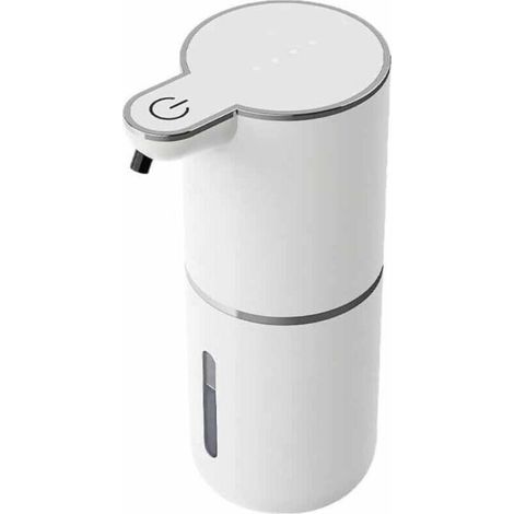 Distribuidor De Jabón Pared - 380 Ml - Dosificación De Espuma Ajustable - IPX5 Resistente Al Agua - Para Baño Cocina Espacios Públicos - 1 Unidad