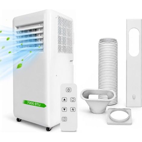Climatiseur portable - GÉNÉRIQUE - Climatiseur Portable - 7000 BTU - 3-en-1 - 64 dB (1/5)