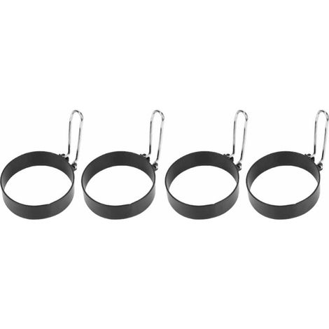 Moule de cuisine lot de 4 acier inoxydable 7.5x2.1 cm (1/4)