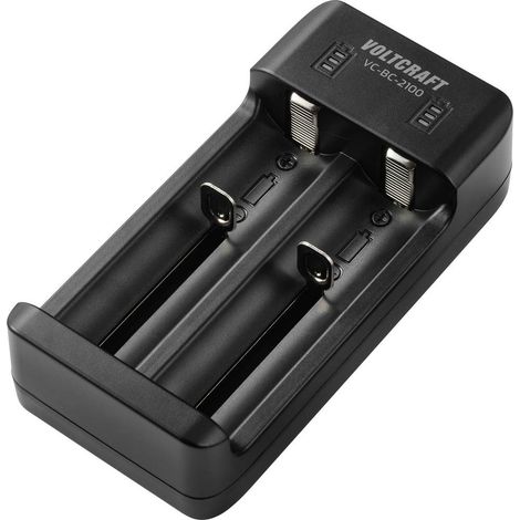 VOLTCRAFT VC-BC-2100 Caricabatterie universale NiMH, LiIon Stilo (AA), Ministilo (AAA), Mini (AAAA), 1/2 Torcia (C), 26