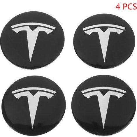 Kit mit 4 zentralen Radabdeckungen für Tesla Model 3 und Tesla Accesso (1/5)