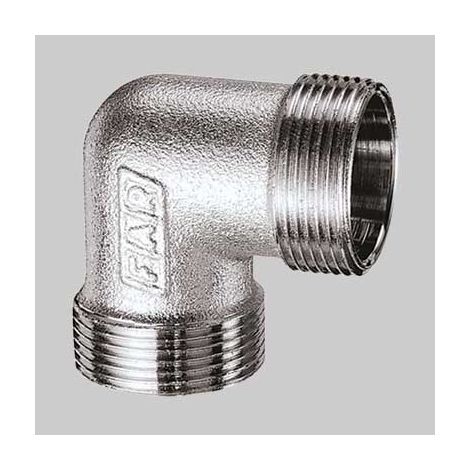 GOMITO DOPPIO MONOCONO CROMATO FAR 24 x 19 FAR