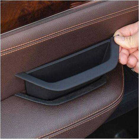 Driver's side door handle and storage compartment for BMW X3 X4 F25 F26 (Black) (1/5)