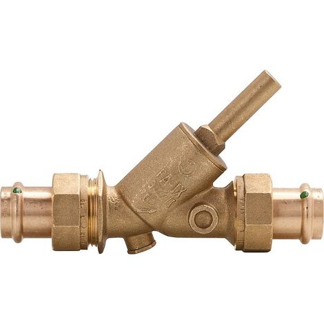 Clapet anti-retour DVGW Raccord a serrer fil fem, Viega 1382 DN 15, 15 mm